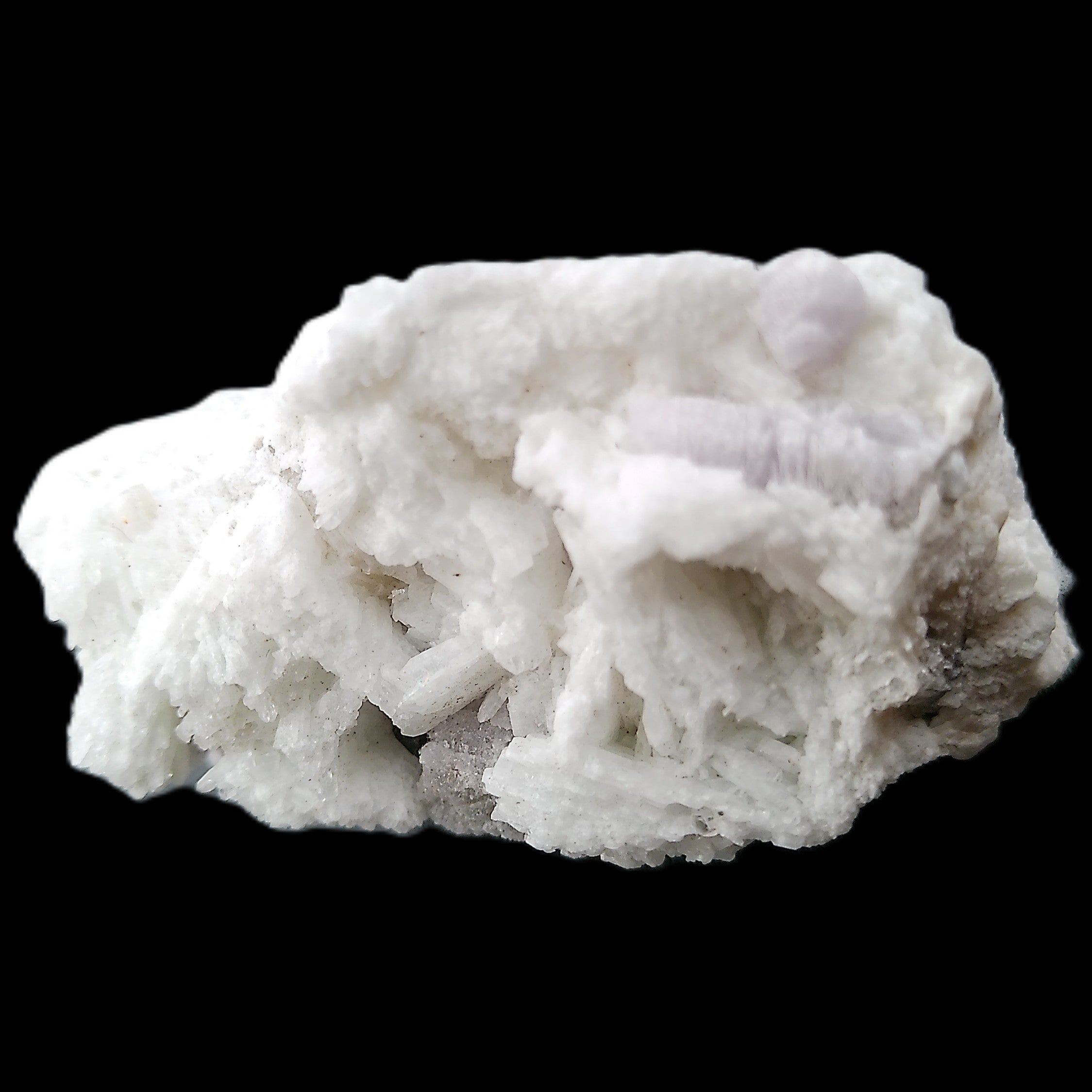Apatite and hidden crystal on Mica and Feldspar matrix 47*38*24mm 51g in sunlight - Rocks and Things Store