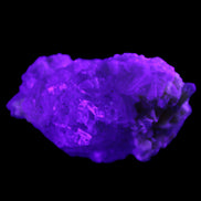 Green Tourmaline on Elestial Quartz 45*29*32mm 40.6g in UV light - Rocks and Things Store