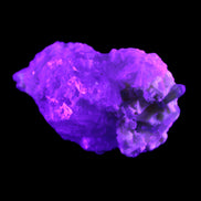 Green Tourmaline on Elestial Quartz 45*29*32mm 40.6g in UV light - Rocks and Things Store