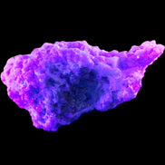 Pink and Clear Tourmaline in Lepidolite, Feldspar and Quartz matrix 90*45*50mm 188.7g in UV light - Rocks and Things Store