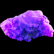 Pink and Clear Tourmaline in Lepidolite, Feldspar and Quartz matrix 90*45*50mm 188.7g in UV light - Rocks and Things Store