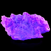 Pink and Clear Tourmaline in Lepidolite, Feldspar and Quartz matrix 90*45*50mm 188.7g in UV light - Rocks and Things Store