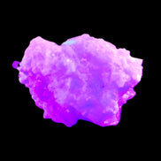 Green Tourmaline on Elestial Quartz 40*26*30mm 40.6g in UV light - Rocks and Things Store