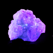 Green Tourmaline on Elestial Quartz with Feldspar matrix 33*31*18mm 16.2g in UV light - Rocks and Things Store