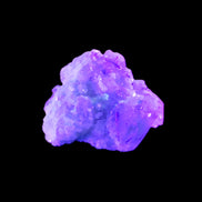 Green Tourmaline on Elestial Quartz with Feldspar matrix 33*31*18mm 16.2g in UV light - Rocks and Things Store