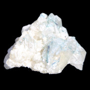 Green Tourmaline on Elestial Quartz with Feldspar matrix 33*31*18mm 16.2g in sunlight - Rocks and Things Store