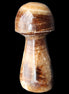 Chocolate Calcite mushroom 32-35mm 11-17g in sunlight - Rocks and Things Store