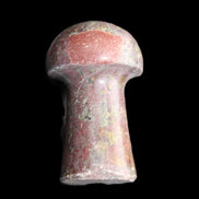 Brown Red Jasper Marble mushroom 32-35mm 14-17g in sunlight - Rocks and Things Store