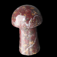 Brown Red Jasper Marble mushroom 32-35mm 14-17g in sunlight - Rocks and Things Store