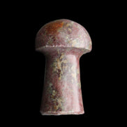 Brown Red Jasper Marble mushroom 32-35mm 14-17g in sunlight - Rocks and Things Store