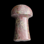 Brown Red Jasper Marble mushroom 32-35mm 14-17g in sunlight - Rocks and Things Store