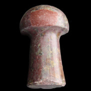 Brown Red Jasper Marble mushroom 32-35mm 14-17g in sunlight - Rocks and Things Store