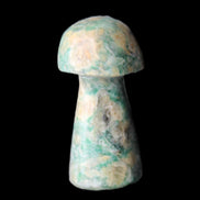 Amazonite mushroom 29-33mm 11-17g in sunlight - Rocks and Things Store