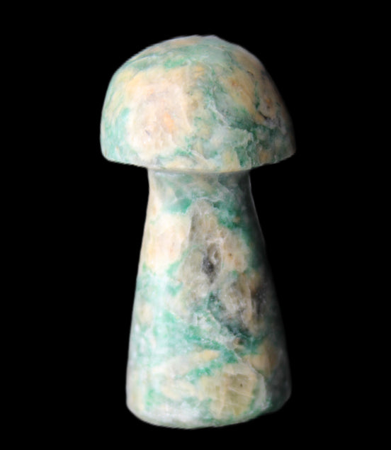 Amazonite mushroom 29-33mm 11-17g in sunlight - Rocks and Things Store