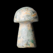 Amazonite mushroom 29-33mm 11-17g in sunlight - Rocks and Things Store