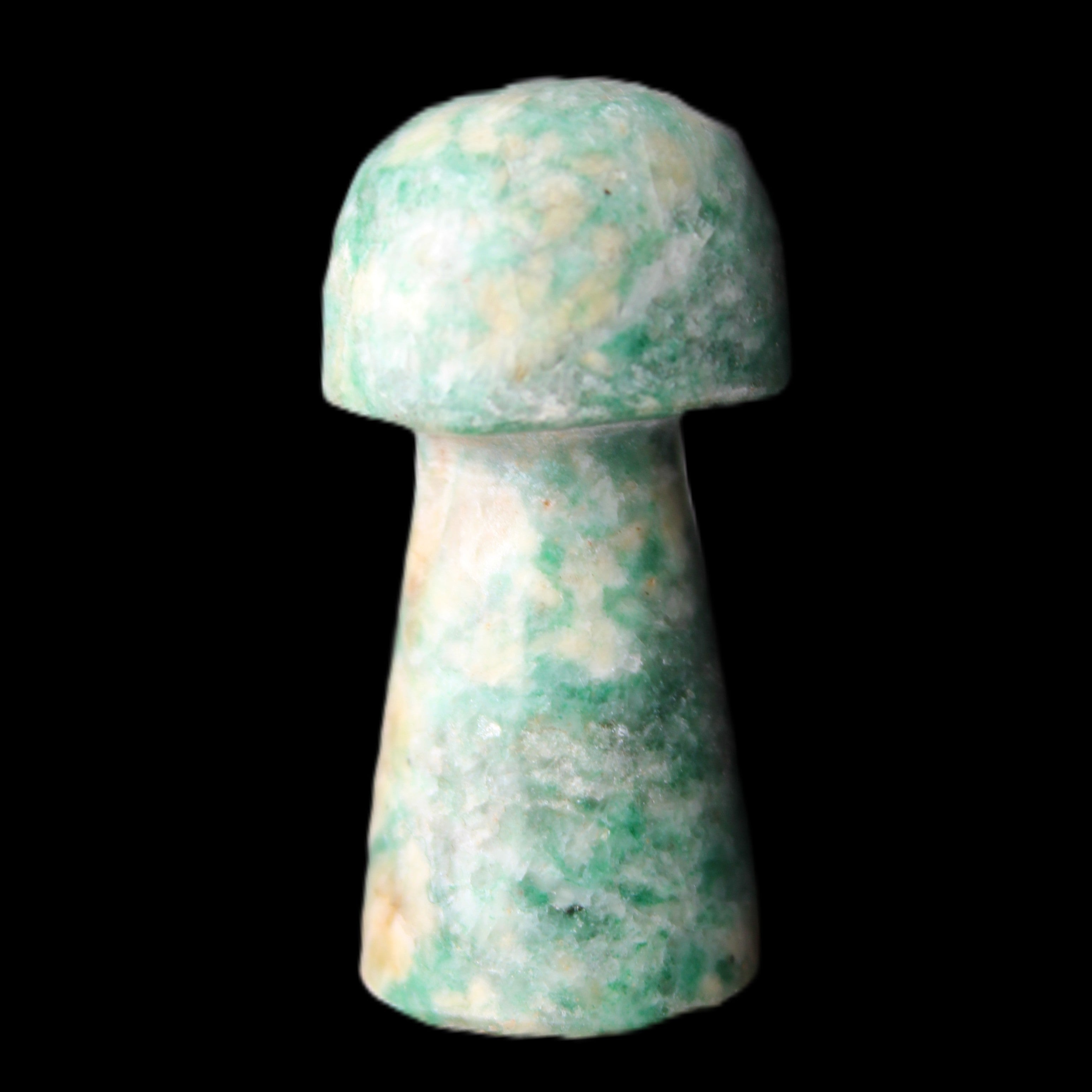 Amazonite mushroom 29-33mm 11-17g in sunlight - Rocks and Things Store