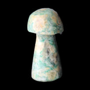 Amazonite mushroom 29-33mm 11-17g in sunlight - Rocks and Things Store