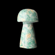Amazonite mushroom 29-33mm 11-17g in sunlight - Rocks and Things Store