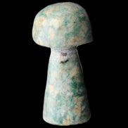 Amazonite mushroom 29-33mm 11-17g in sunlight - Rocks and Things Store