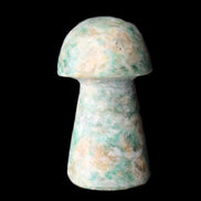Amazonite mushroom 29-33mm 11-17g in sunlight - Rocks and Things Store