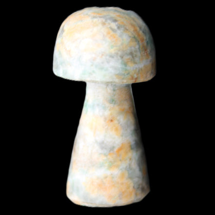 Amazonite mushroom 29-33mm 11-17g in sunlight - Rocks and Things Store