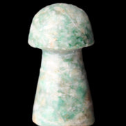 Amazonite mushroom 29-33mm 11-17g in sunlight - Rocks and Things Store