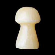 Yellow Calcite mushroom 26-30mm 8-12g in sunlight - Rocks and Things Store