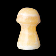 Yellow Calcite mushroom 26-30mm 8-12g in sunlight - Rocks and Things Store