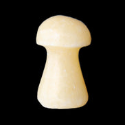 Yellow Calcite mushroom 26-30mm 8-12g in sunlight - Rocks and Things Store