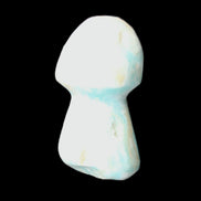 Blue Aragonite mushroom 30-32mm 12-15g in sunlight - Rocks and Things Store