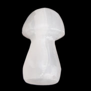 Mangano Calcite mushroom 25-32mmm 8-15g in sunlight - Rocks and Things Store