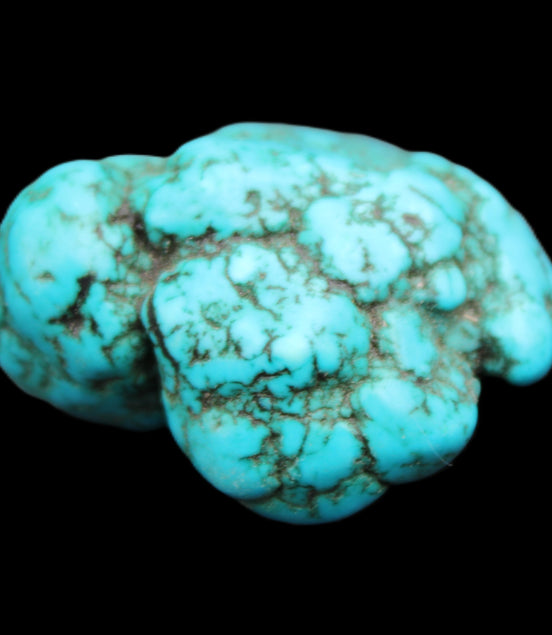 Persian Turquoise 38*19mm 26.8g in sunlight - Rocks and Things Store