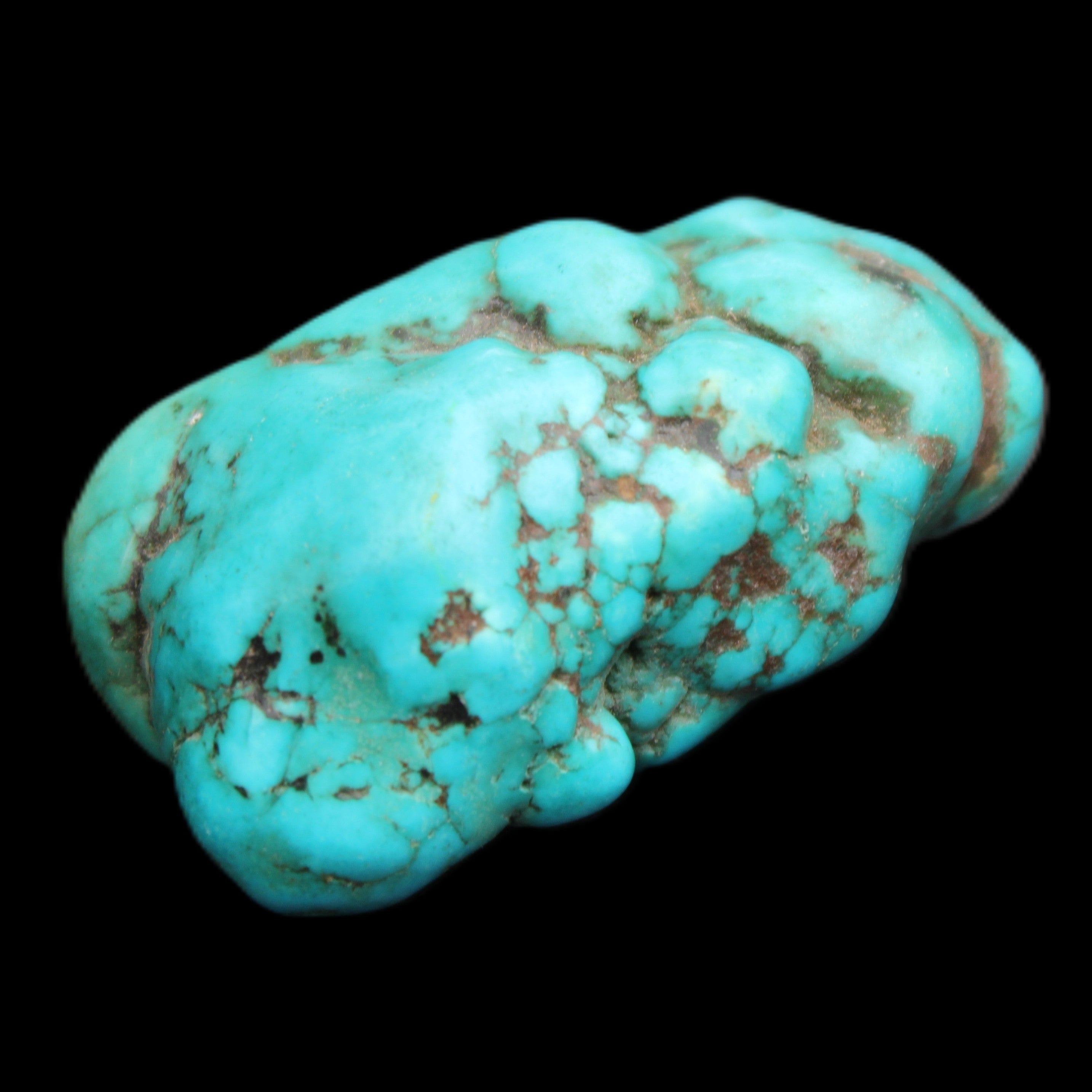 Persian Turquoise 38*19mm 26.8g in sunlight - Rocks and Things Store