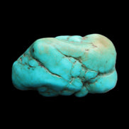 Persian Turquoise 38*19mm 26.8g in sunlight - Rocks and Things Store