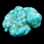 Persian Turquoise 38*19mm 26.8g in sunlight - Rocks and Things Store