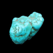 Persian Turquoise 38*19mm 26.8g in sunlight - Rocks and Things Store