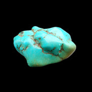 Persian Turquoise 38*19mm 26.8g in sunlight - Rocks and Things Store
