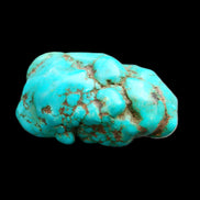 Persian Turquoise 38*19mm 26.8g in sunlight - Rocks and Things Store