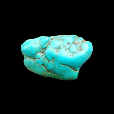 Persian Turquoise 38*19mm 26.8g in sunlight - Rocks and Things Store