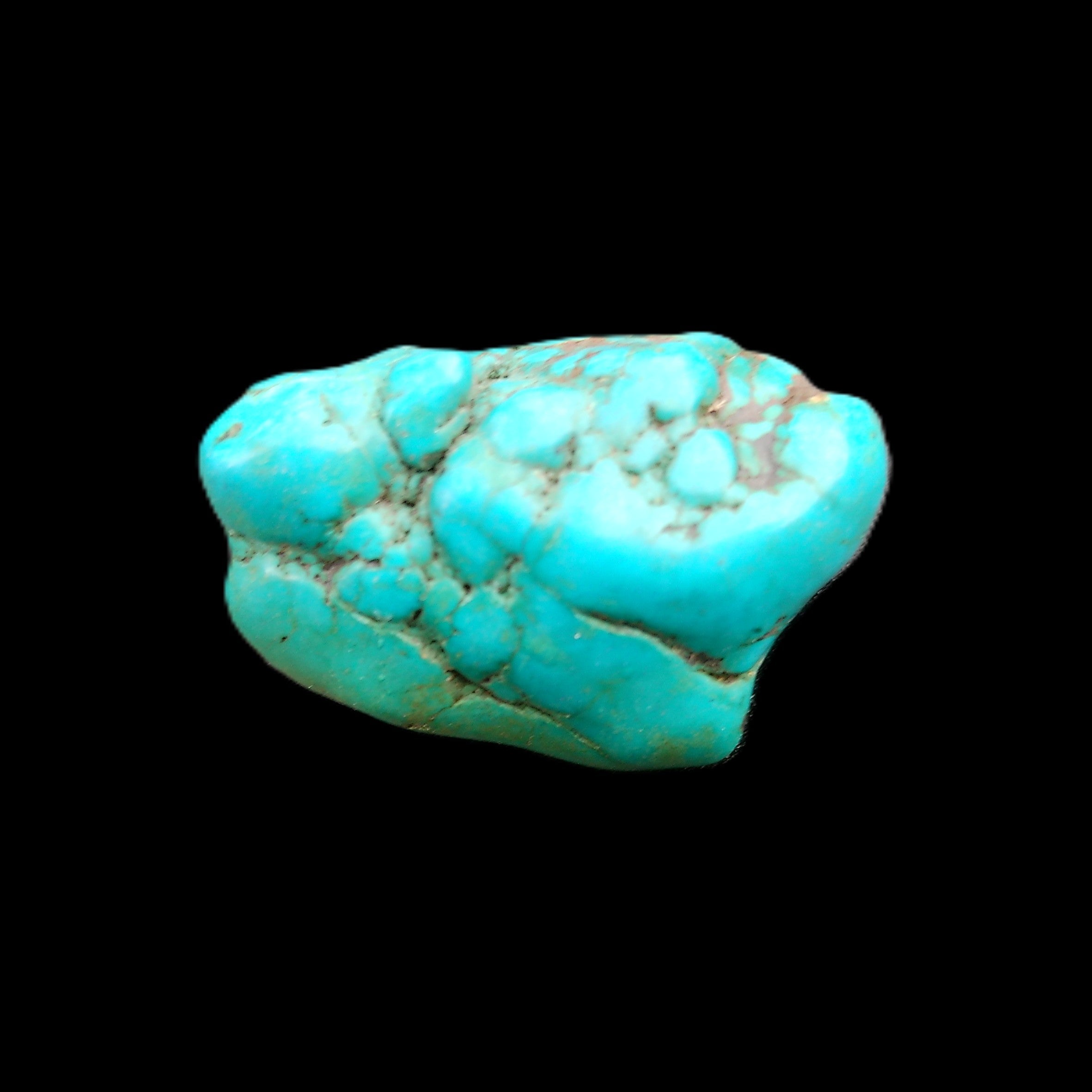 Persian Turquoise 38*19mm 26.8g in sunlight - Rocks and Things Store