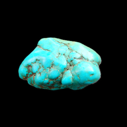 Persian Turquoise 38*19mm 26.8g in sunlight - Rocks and Things Store