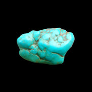 Persian Turquoise 38*19mm 26.8g in sunlight - Rocks and Things Store