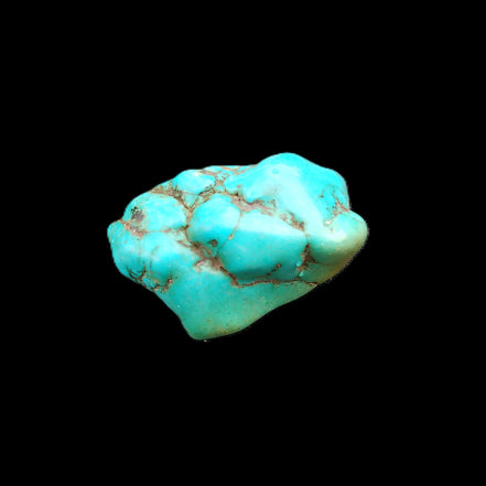 Persian Turquoise 38*19mm 26.8g in sunlight - Rocks and Things Store
