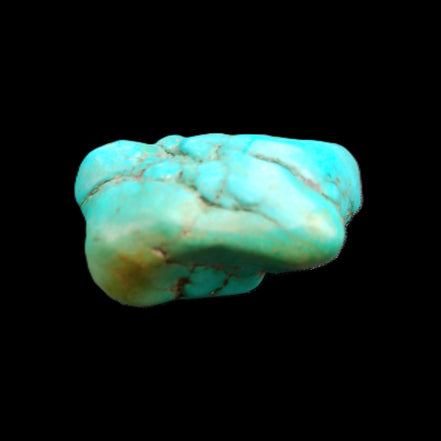 Persian Turquoise 38*19mm 26.8g in sunlight - Rocks and Things Store