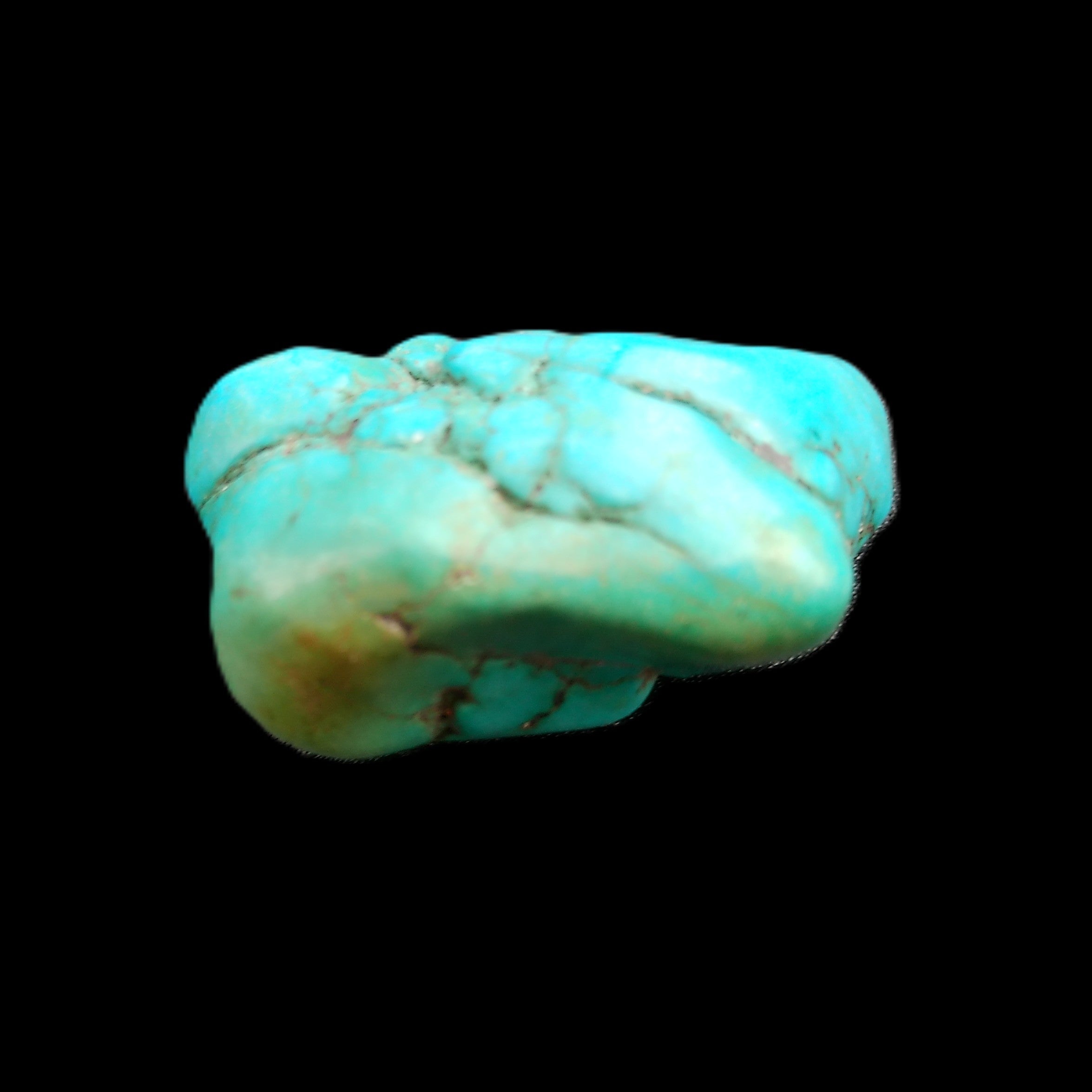 Persian Turquoise 38*19mm 26.8g in sunlight - Rocks and Things Store