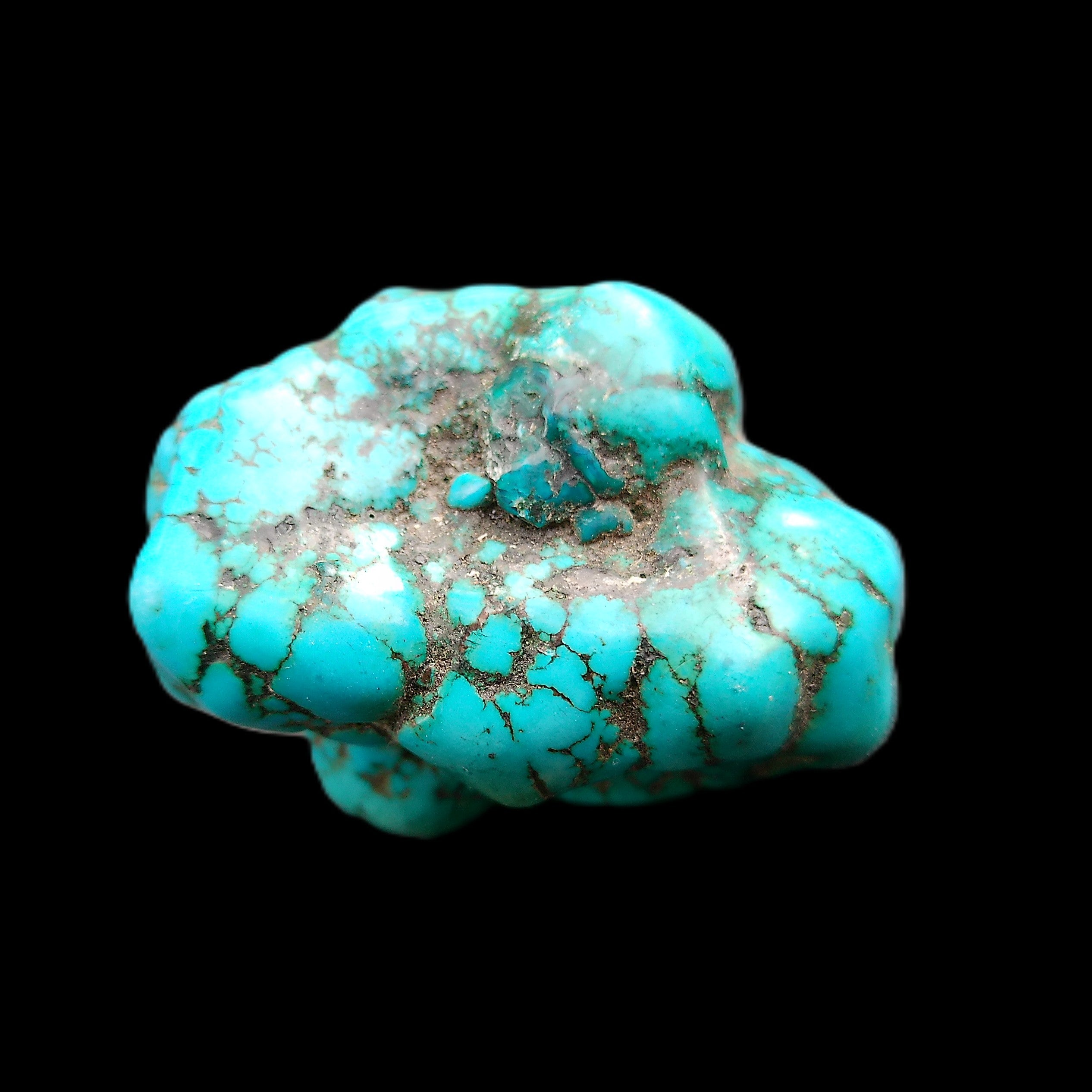 Persian Turquoise 24*37mm 35g in sunlight - Rocks and Things Store
