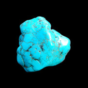 Persian Turquoise 39*37mm 43.5g in sunlight - Rocks and Things Store