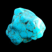Persian Turquoise 39*37mm 43.5g in sunlight - Rocks and Things Store