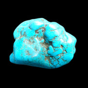 Persian Turquoise 39*37mm 43.5g in sunlight - Rocks and Things Store
