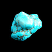Persian Turquoise 39*37mm 43.5g in sunlight - Rocks and Things Store